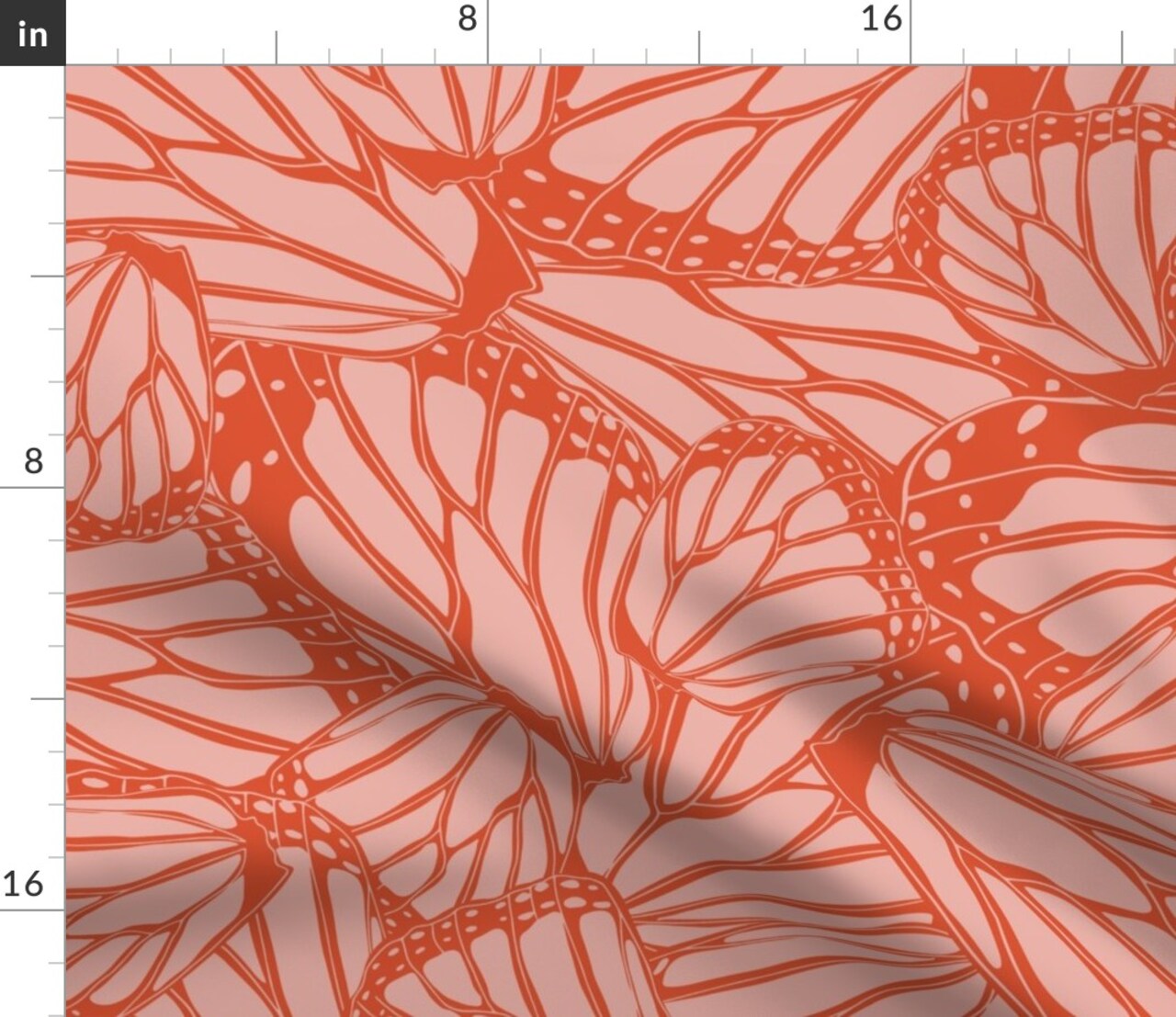 Animal Print Modern Abstract Insect Nature Custom Printed Fabric by Spoonflower Various Fabrics by the Yard or Fat Quarter
